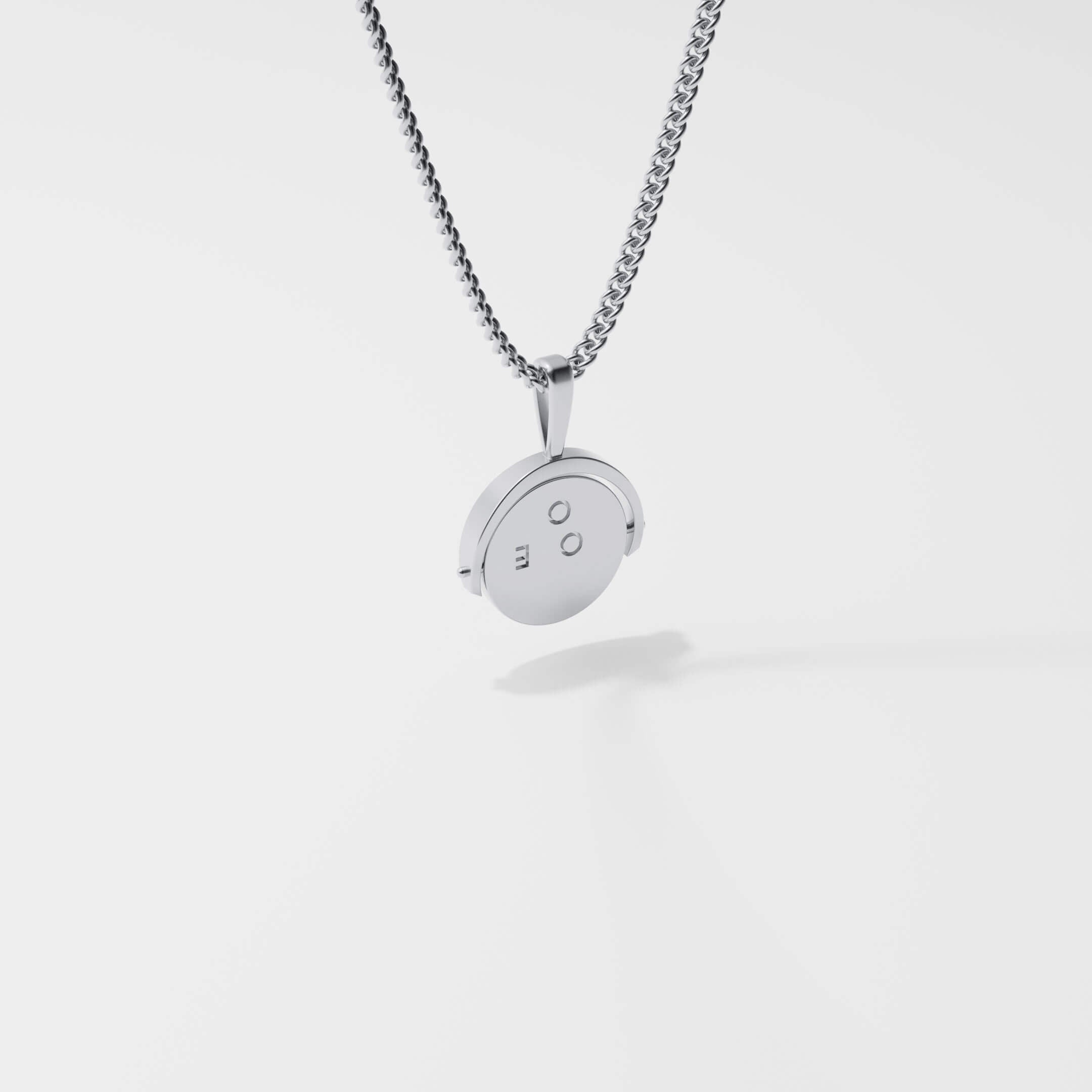 Coded Spinner Necklace