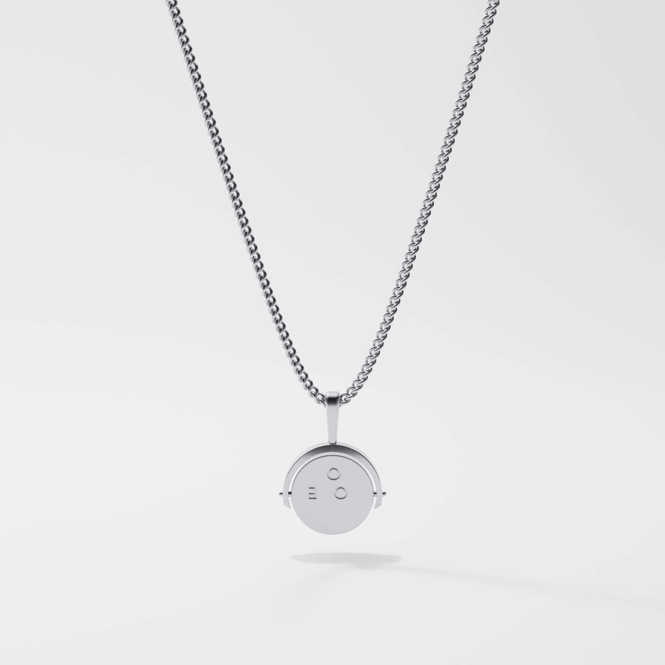 Coded Spinner Necklace