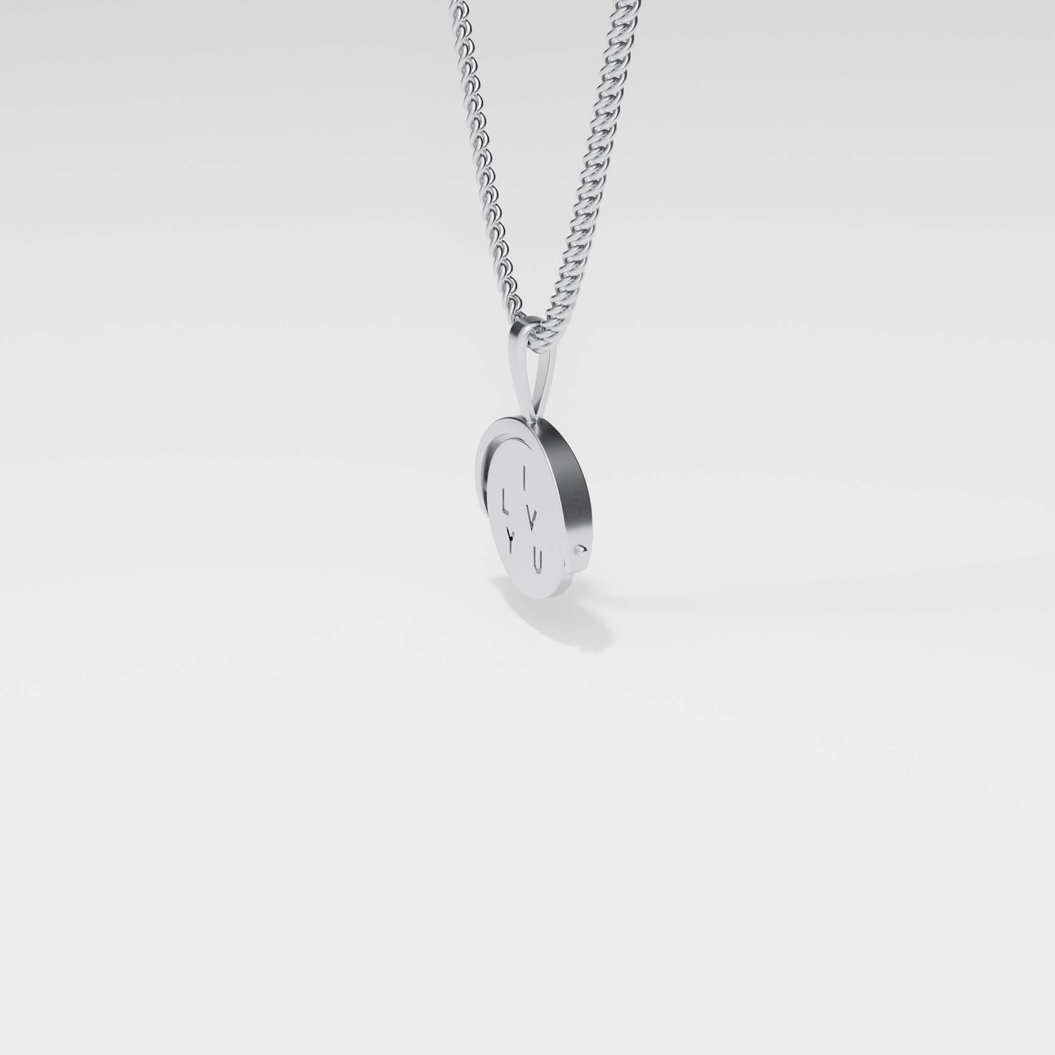 Coded Spinner Necklace