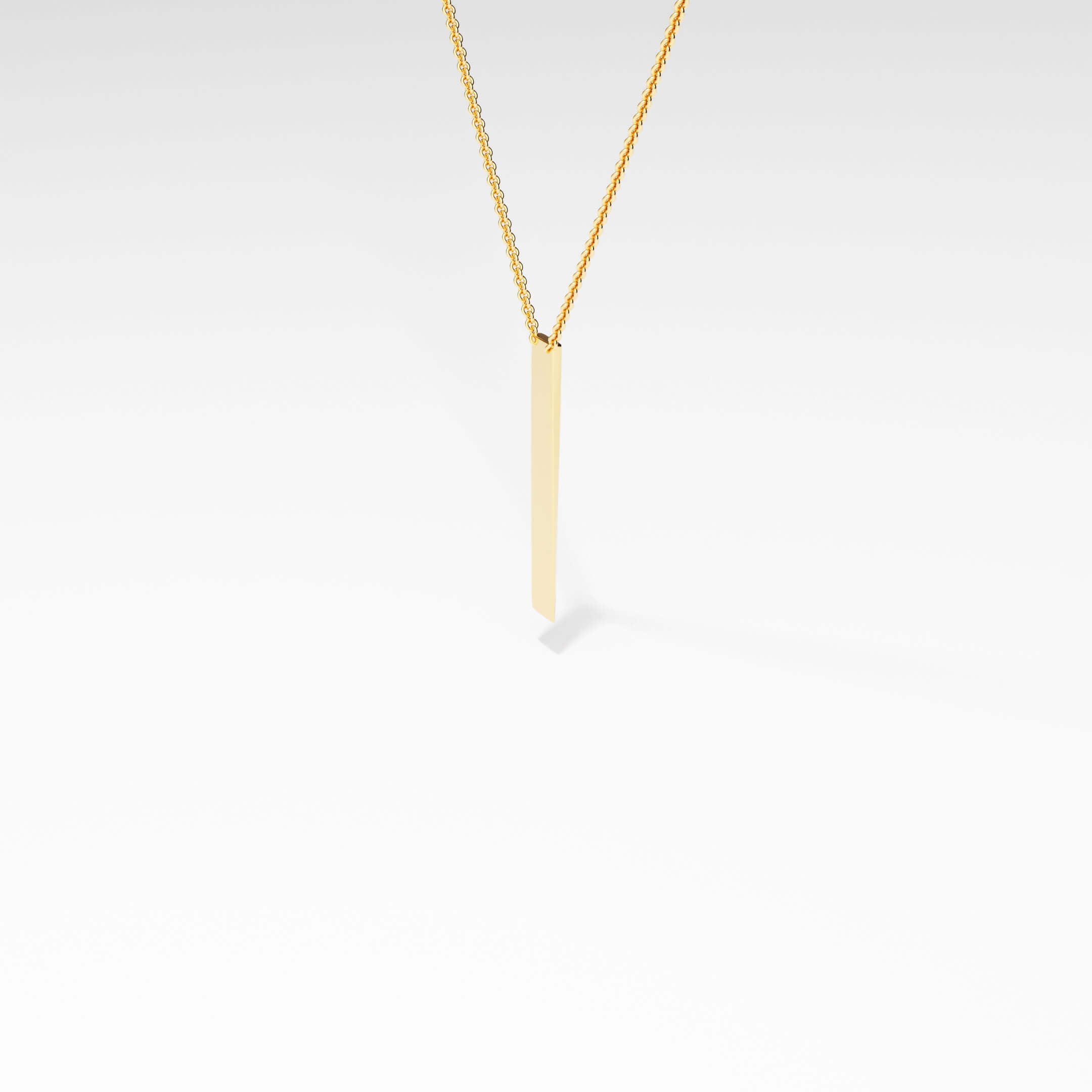 Verical Bar Necklace