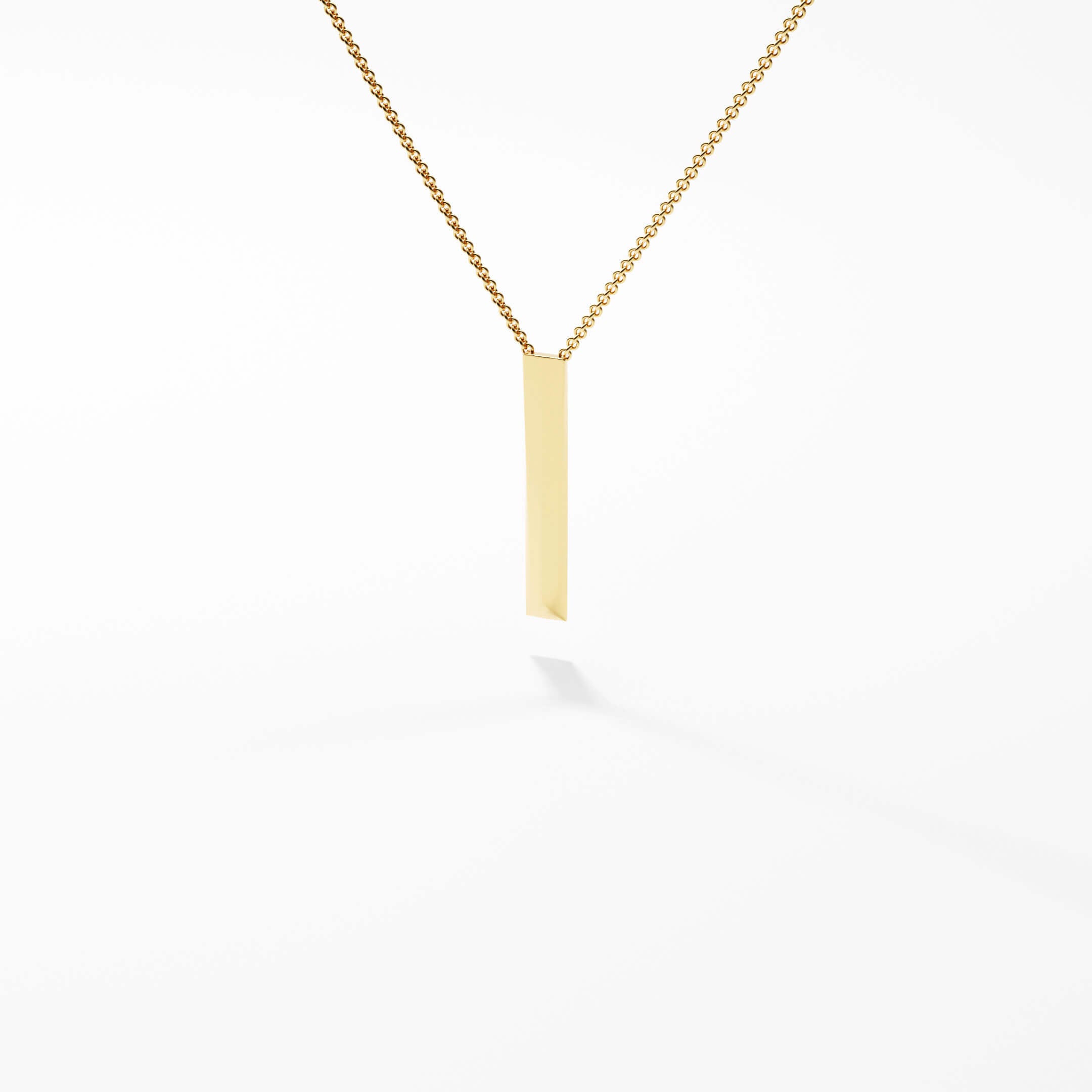 Verical Bar Necklace